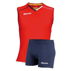 conjunto camisola e calções voleibol feminino
