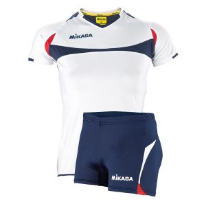 conjunto camisola e calções voleibol feminino